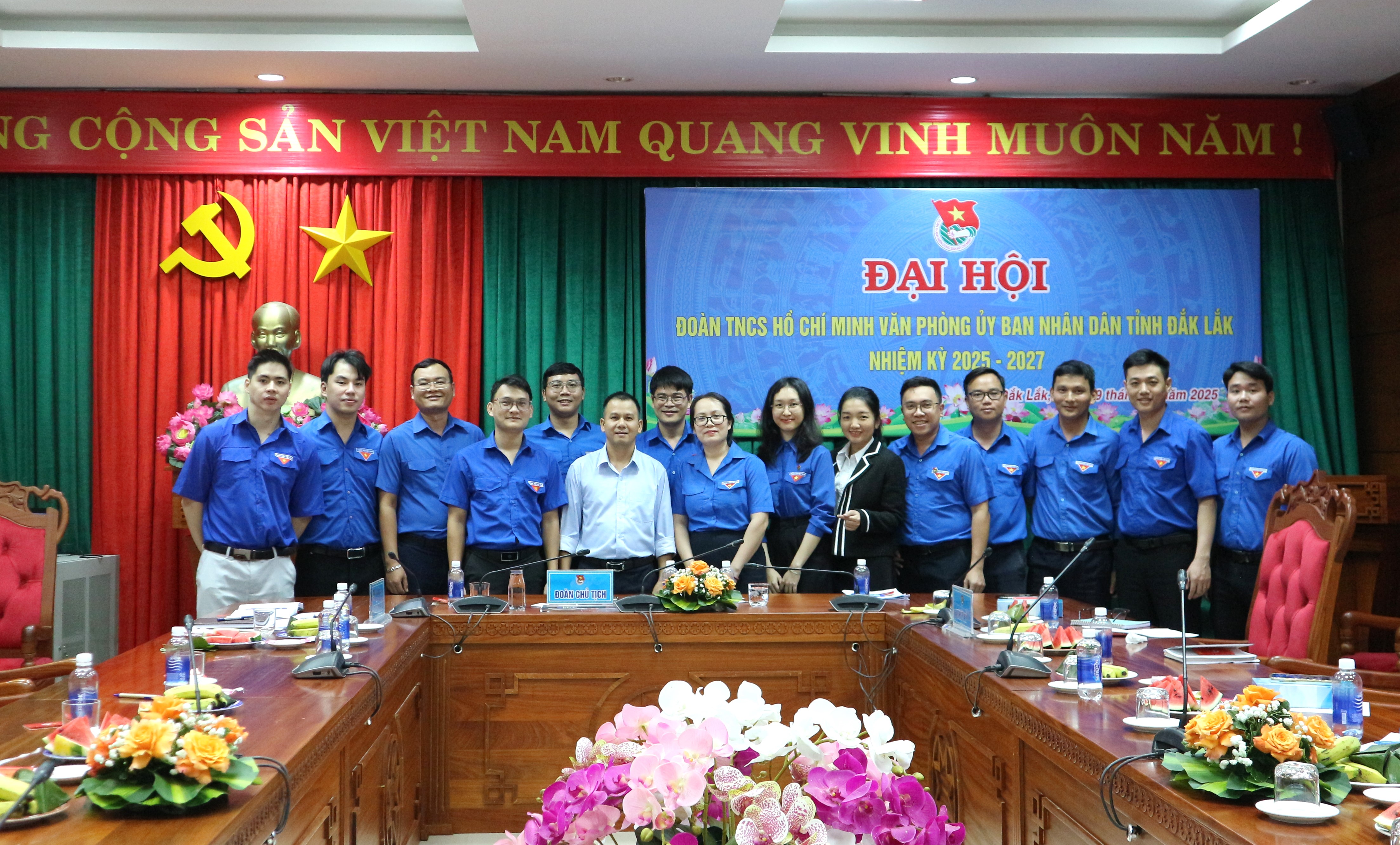 Đại hội Chi đoàn Thanh niên Cộng sản Hồ Chí Minh Văn phòng UBND tỉnh, nhiệm kỳ 2025 - 2027